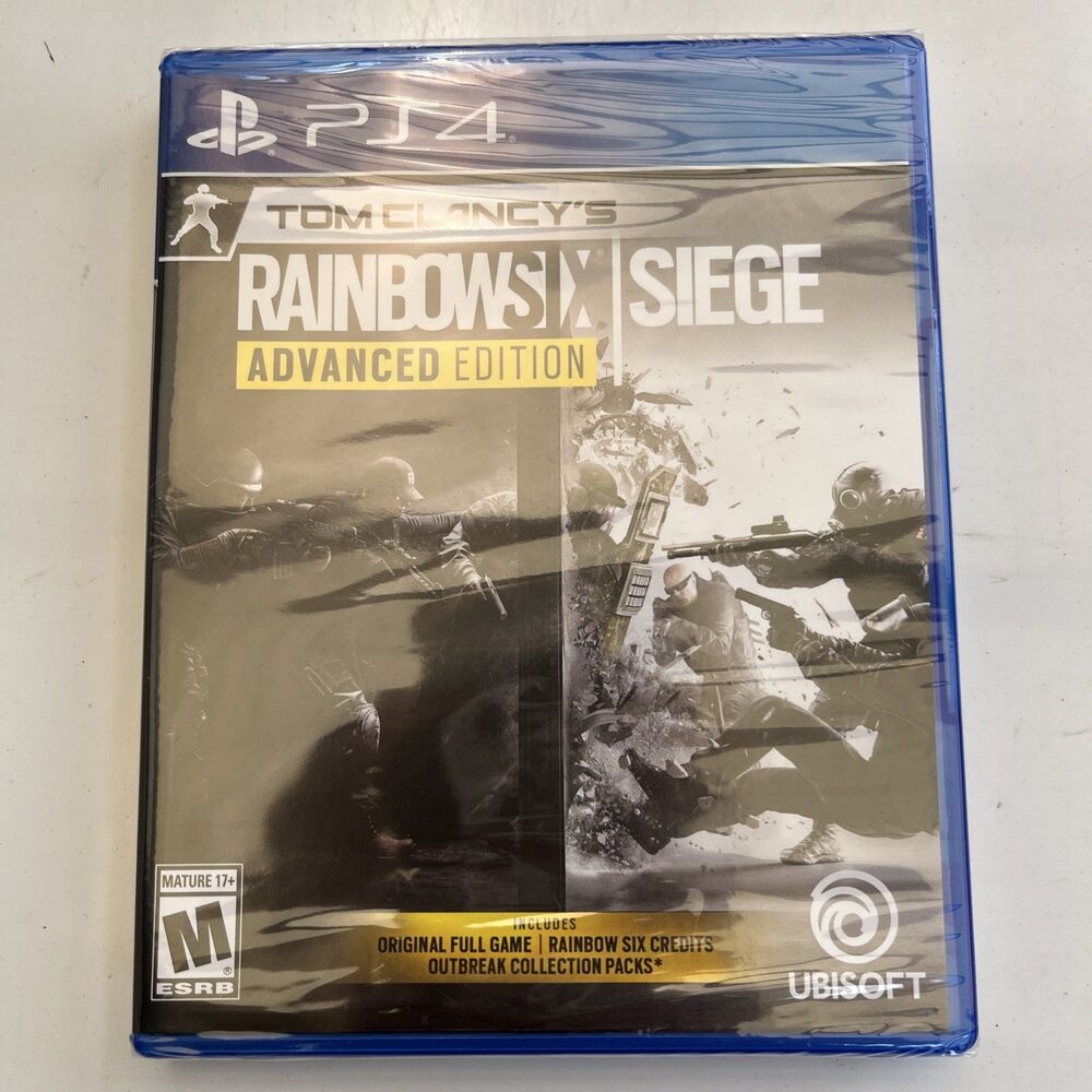 Rainbow Six Siege Advanced Edition (PlayStation 4) New And Sealed